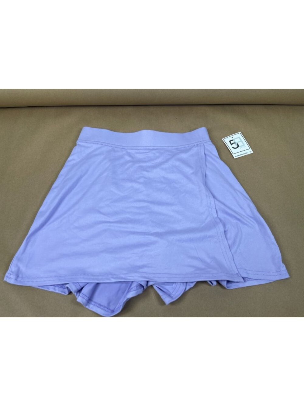 5B Style Women’s M Lavender Athletic Skort Built In Shorts Pull On Tennis